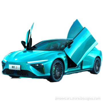 2022 Neta S Sedan Sport Electric Car Ev Car Nezha S New Energy Car Ev 5 seats Pure & Laser Radar & Glory 4WD